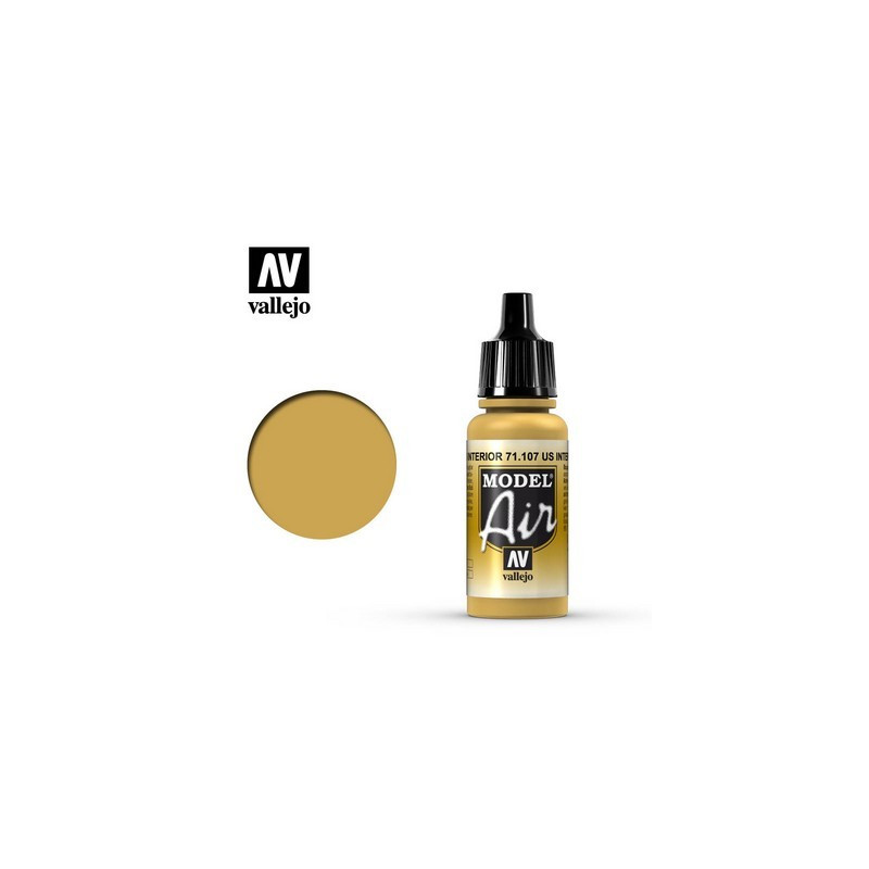 Vallejo 71107 US Interior Yellow
