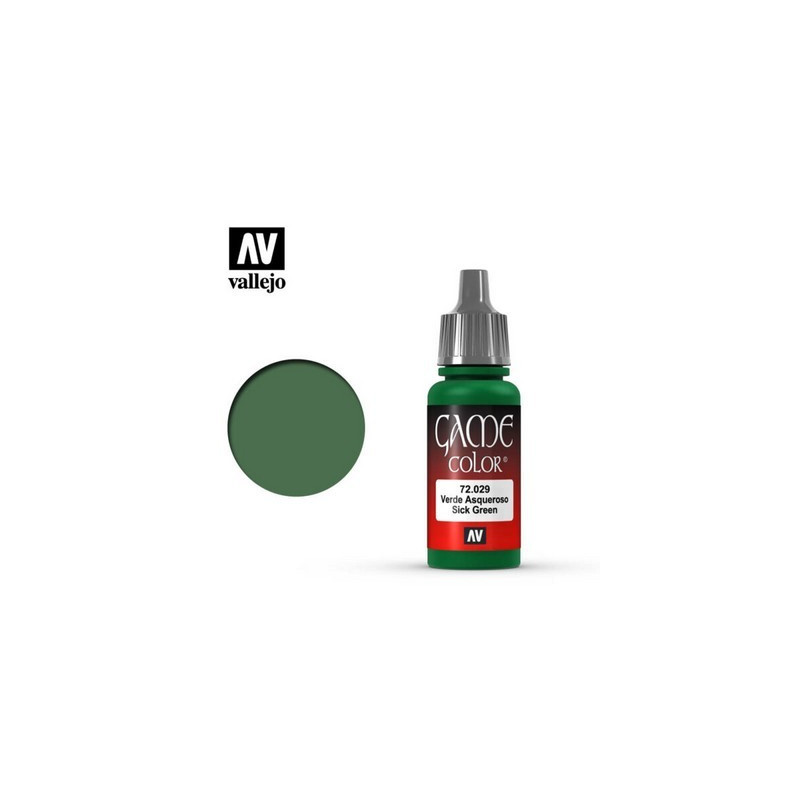 Vallejo 72029 Sick Green