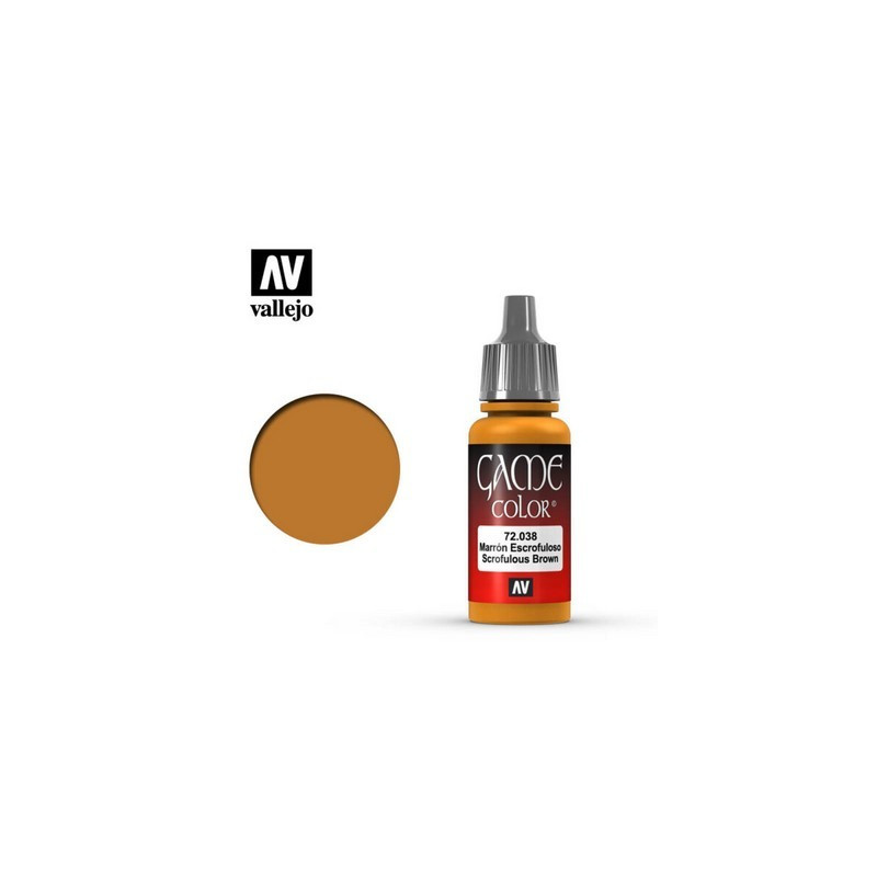 Vallejo 72038 Scrofulous Brown