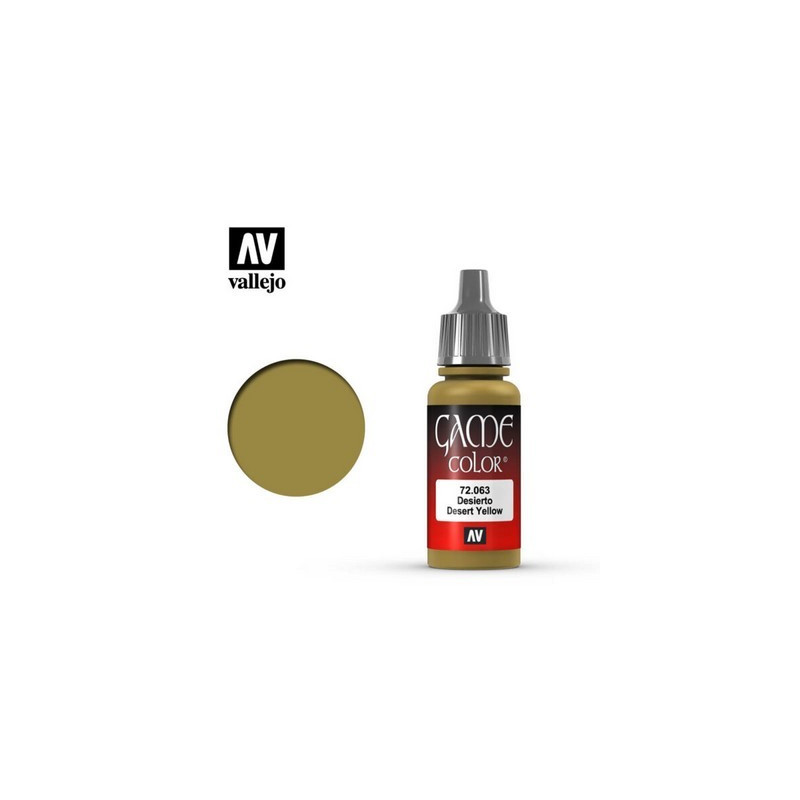 Vallejo 72063 Desert Yellow