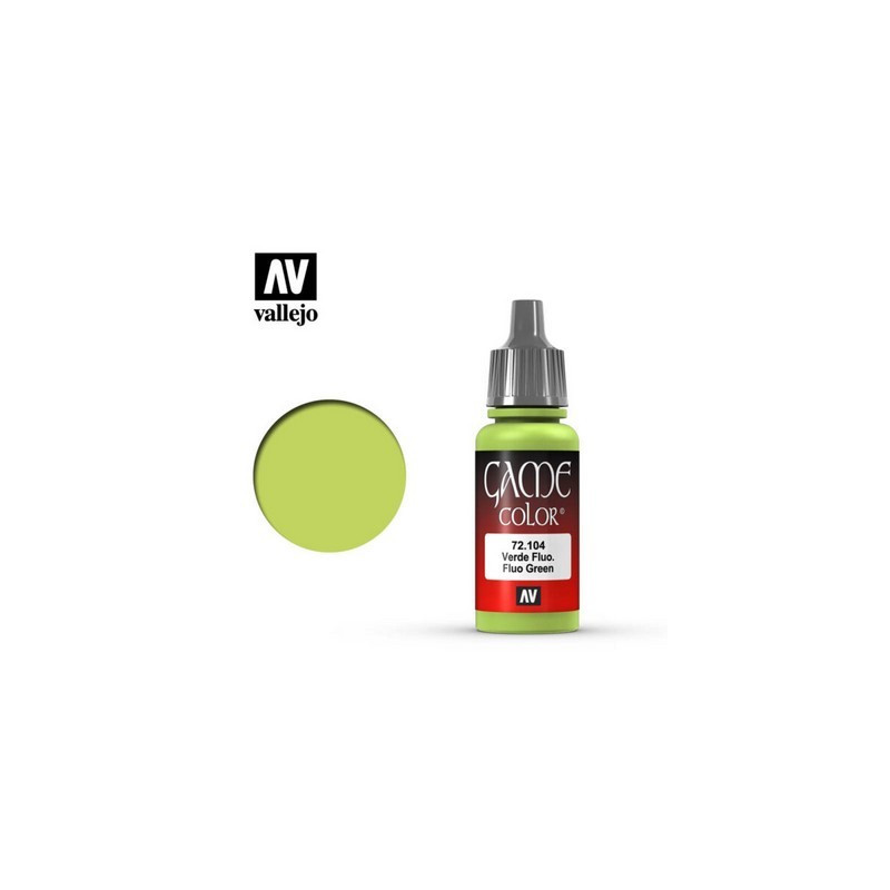 Vallejo 72104 Fluo Green
