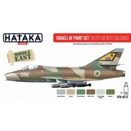 Hataka Hobby HTK-AS12 Israeli AF paint set