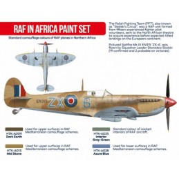 Hataka Hobby HTK-AS08 RAF in Africa paint set
