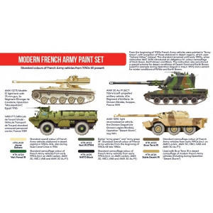 Hataka Hobby HTK-AS25 Modern French Army paint set