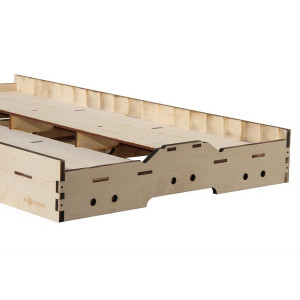 Skrzynka modułowa szlakowa H0 FREMO 2E96 KIT