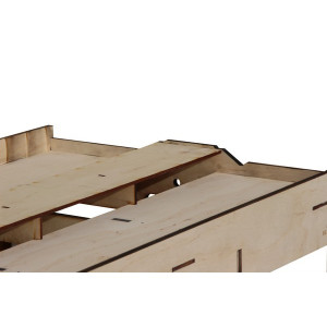 Skrzynka modułowa szlakowa H0 FREMO 2E96 KIT