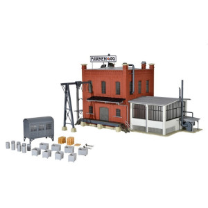 Fabryka z przybudówką i akcesoriami KIBRI 39813