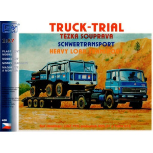 LIAZ 110 z naczepą ZREMB i Tatra 813 TRIAL SDV Model SDV468