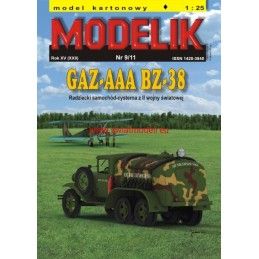 GAZ-AAA BZ-38 Cysterna MODELIK 1401
