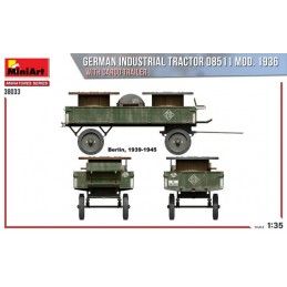 German Industrial Tractor D8511 MiniArt 38033