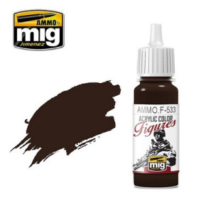 AMMO F533, Dark brown, AMMO of Mig