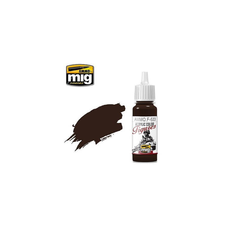 AMMO F533, Dark brown, AMMO of Mig