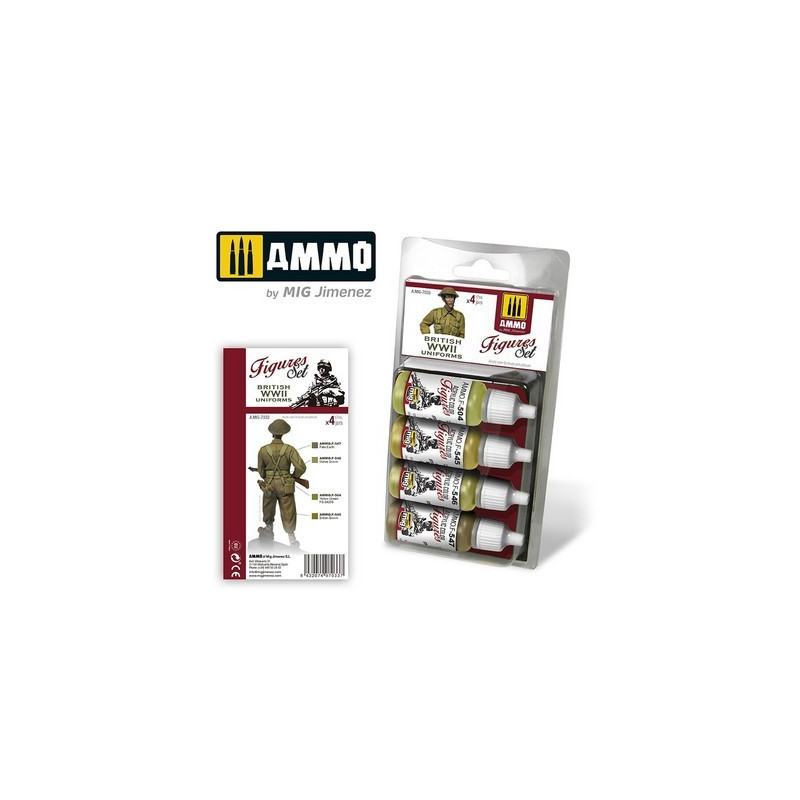 AMIG 7033, British uniform, AMMO of Mig