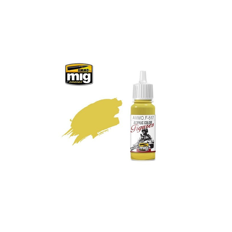 AMMO F517, Pale gold yellow, AMMO of Mig