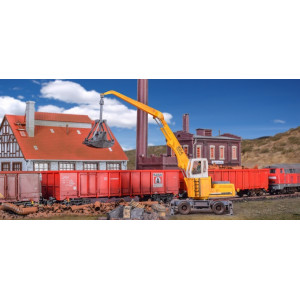 Ładowarka do materiałów LIEBHERR R934 z chwytakiem KIBRI 11286