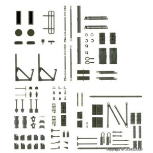 Zestaw dodatków wojskowych do modeli ciężarówek KIBRI 18032