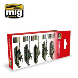 MODERN RUSSIAN CAMO COLORS VOL.2 Ammo of Mig AMIG 7161