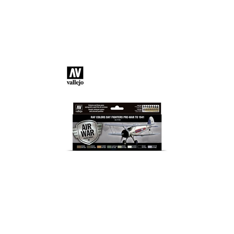 Vallejo 71149 RAF Day Fighters pre-war to 1941