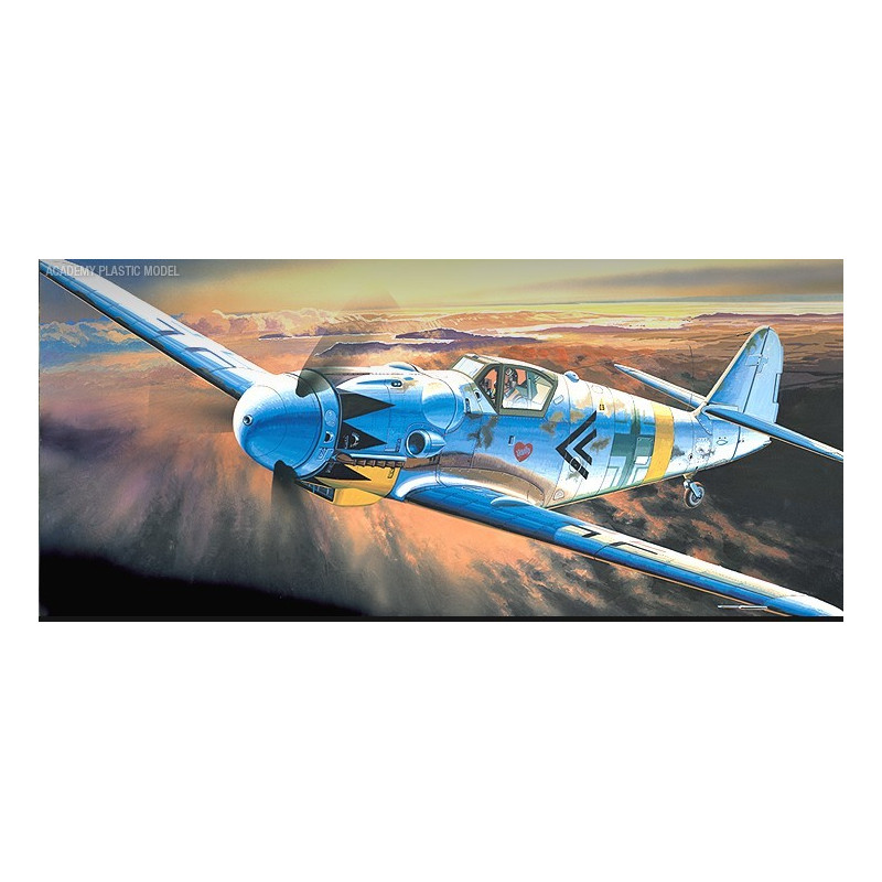 Samolot myśliwski Messerschmitt Bf109G-14 ACADEMY 12454