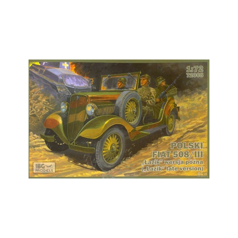 Samochód terenowy, Polski FIAT 508/III Łazik, późna wersja, IBG 72008