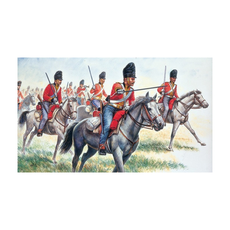 Napoleon Wars, British Heavy Cavalery, Italeri 6001