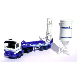 Mercedes Actros, naczepa z silosem KIBRI 14064