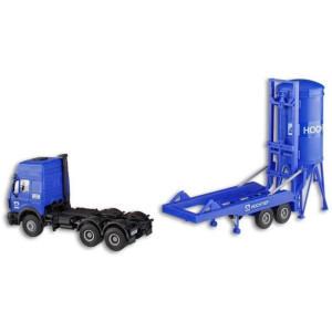 Mercedes Actros, naczepa z silosem KIBRI 14055