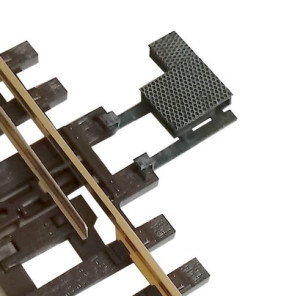 Napęd zwrotnicowy ZMZ prawy, pokrywa ryflowana, druk 3D, KoTeBi KTB087386