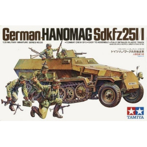 Hanomag SdKfz251/1z załogą, Tamiya 35020