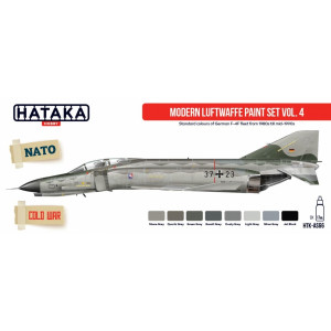 Hataka Hobby HTK-AS66 Modern Luftwaffe paint set vol. 4