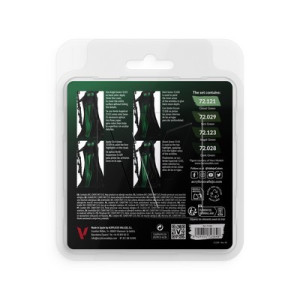 Vallejo 72384, Green color set