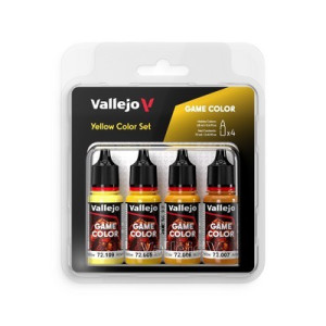 Vallejo 72378, Yellow color set