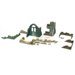 Walls and ruins ,Italeri 6087