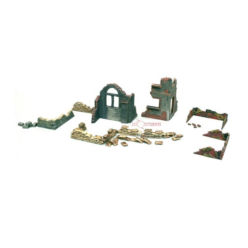 Walls and ruins ,Italeri 6087