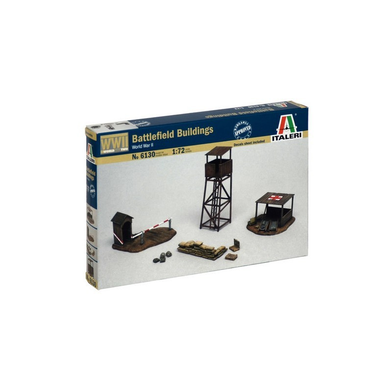 Battlefield buildings, Italeri 6130
