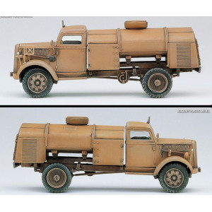 German Fuel Truck, Schwimmwagen, Academy, 13401