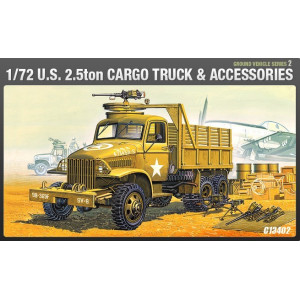 U.S. 2.5 ton cargo truck, Academy, 13402