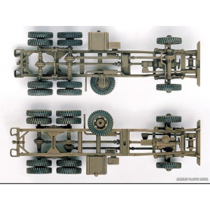 U.S. 2.5 ton cargo truck, Academy, 13402