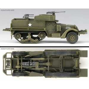 M3 Half track, 1/4 ton amphibian, Academy, 13408