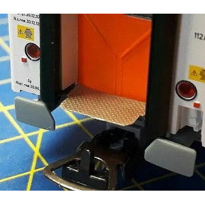 Pomosty międzywagonowe, 2 sztuki, DH0-122, Ostbahn Modele Kolejowe