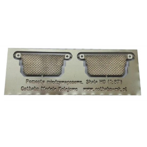 Pomosty międzywagonowe, 2 sztuki, DH0-122, Ostbahn Modele Kolejowe