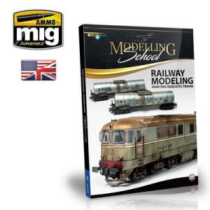 MODELLING SCHOOL, Railway Modeling, Painting Realistic Trains, A.MIG-6250
