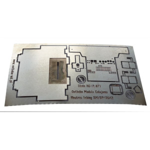 Wnętrze kabiny SM/SP/SU42 pod oświetlenie, DH0-96, Ostbahn Modele Kolejowe
