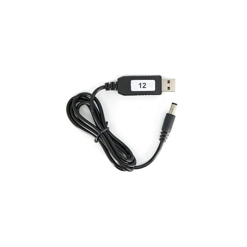 Zasilacz 12V z wtyku USB - 5V na 12V - DC 3.5/1.4mm