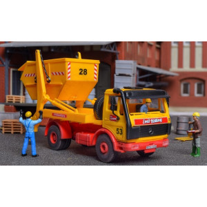 Mercedes Benz LP, bramowiec, kontener, Emil Bölling, KIBRI 14120