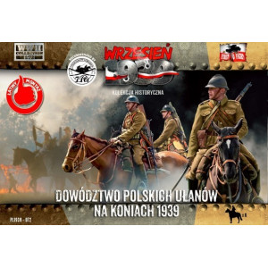Dowództwo polskich ułanów 1939, na koniach, First to Fight 072