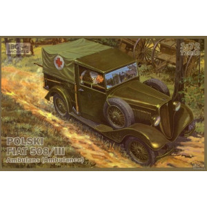 Ambulans, Polski Fiat 508/III, 1939, IBG 72010