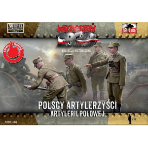 Polscy artylerzyści, artyleria polowa, 1939, First to Fight 055