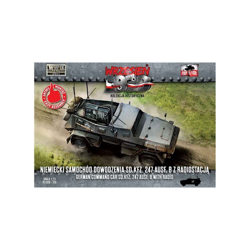 Samochód pancerny, Sd.Kfz.247 Ausf. B, Radiostacja, First to Fight 110