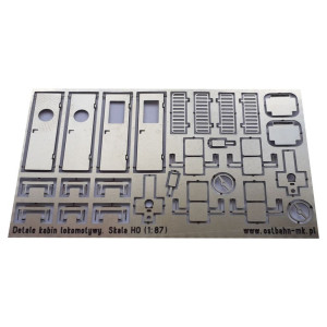 Detale kabin lokomotyw, DH0-126, Ostbahn Modele Kolejowe